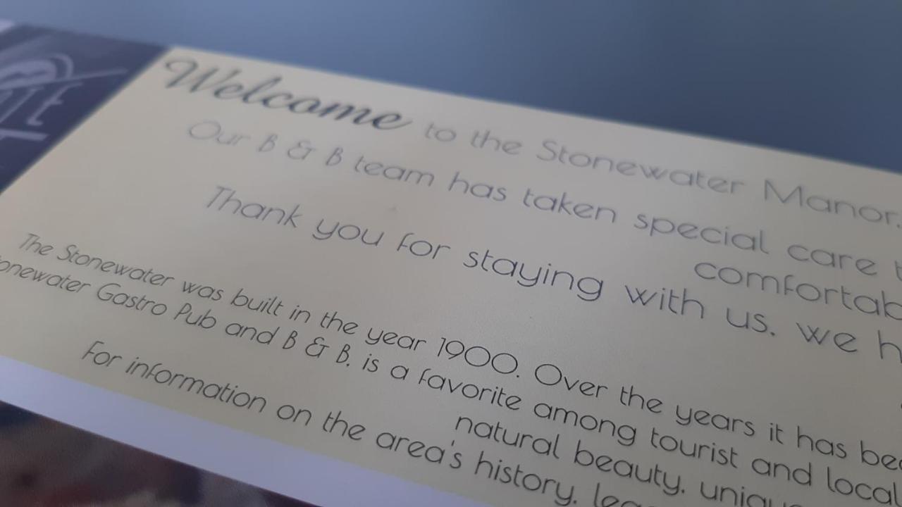 Stonewater Manor B&B Gananoque Zewnętrze zdjęcie